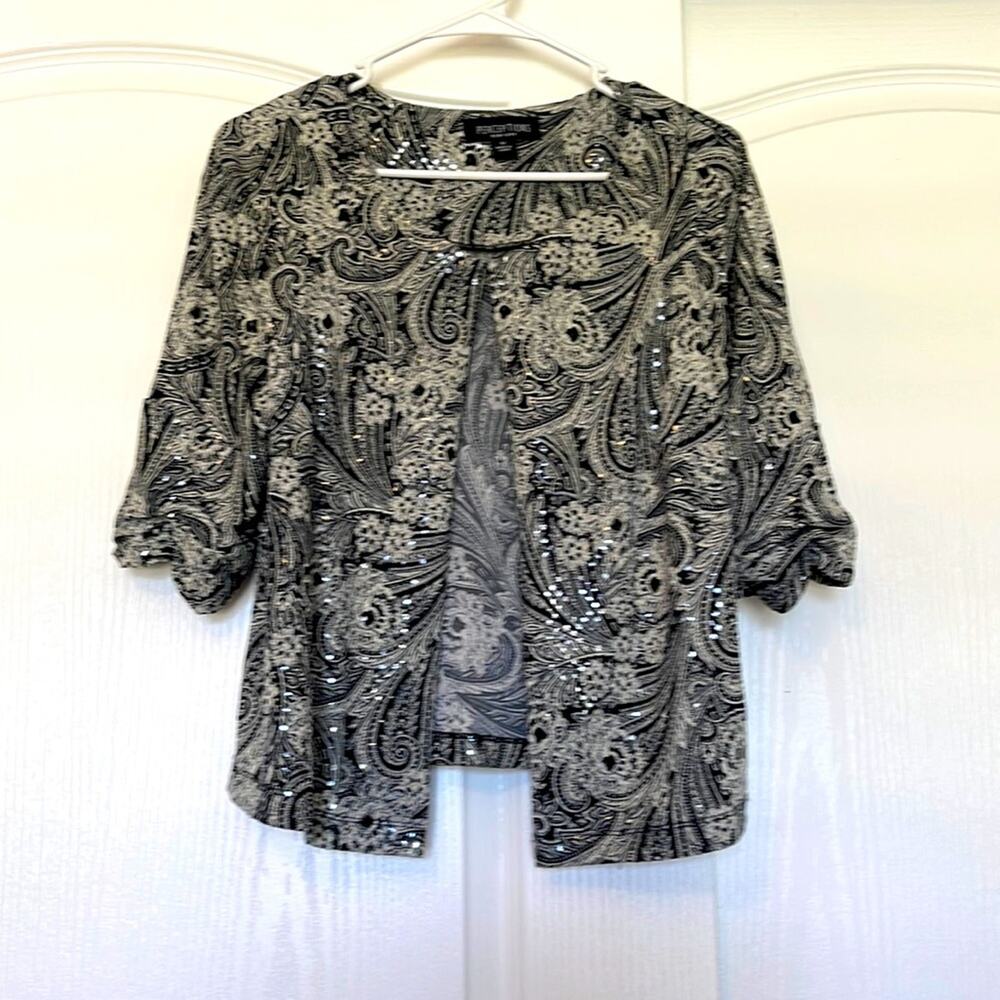 Perceptions Sequenced Cardigan Size 12